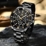 OLEVS 2870 Watch for Men - Full Black
