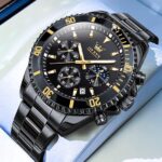 OLEVS 2870 Watch for Men - Full Black - Image 3