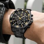 OLEVS 2870 Watch for Men - Full Black - Image 4