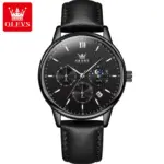 OLEVS 2922 Watch For Men - Full Black