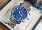 OLEVS 2951 Cornograph Watch For Men - Silver Blue - Image 3
