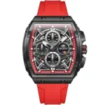 OLEVS 2975 Watch For Men - Black Red