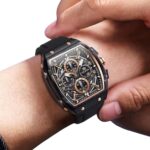 OLEVS 2975 Watch For Men - Black Rose - Image 3