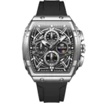 OLEVS 2975 Watch For Men - Silver Black