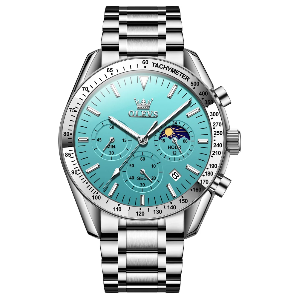 OLEVS-3618-Cornograph-Watch-For-Men-Silver-Sky.png OLEVS 3618 Cornograph Watch For Men - Silver Sky - Image 1