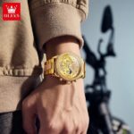 OLEVS 3645  Men’s Watch - Full Golden - Image 3