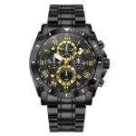 OLEVS 3689 Watch For Men - Full Black