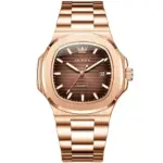 OLEVS 3696 Watch For Men - Rose Brown