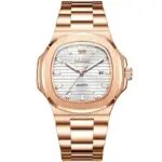 OLEVS 3696 Watch For Men - Rose White