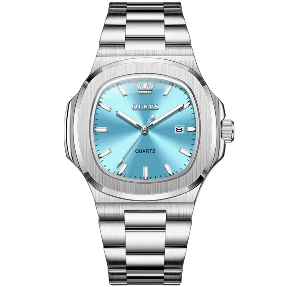 OLEVS-3696-Watch-For-Men-Silver-Sky.webp OLEVS 3696 Watch For Men - Silver Sky - Image 1