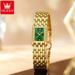 OLEVS 3700 Watch For Women - Gold Green