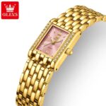 OLEVS 3700 Watch For Women - Pink Gold - Image 2