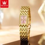 OLEVS 3700 Watch For Women - Pink Gold