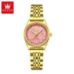 OLEVS 3703 Watch For Women - Gold Pink