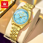 OLEVS 3703 Watch For Women - Gold Sky - Image 2