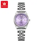 OLEVS 3703 Watch For Women - Silver Purple