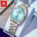 OLEVS 3703 Watch For Women - Silver Sky - Image 2