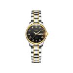 OLEVS 5563 Watch For Woman –Golden Silver and Black - Image 3