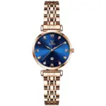 OLEVS 5866 Watch For Women - Gold Blue