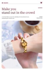 OLEVS 7007 Watch For Women – Full Golden - Image 5