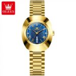 OLEVS 7008 Watch For Watch For Women - Gold Blue