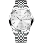 OLEVS 9931 Original For Men Watch - Full Silver