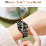 OLEVS 9931 Original For Women Watch- Full Black - Image 2