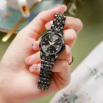OLEVS 9931 Original For Women Watch- Full Black - Image 6