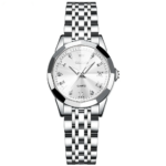 OLEVS 9931 Original For Women Watch- Full Silver