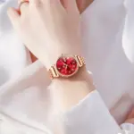 OLEVS 9997 Watch For Women - Rose Red - Image 3