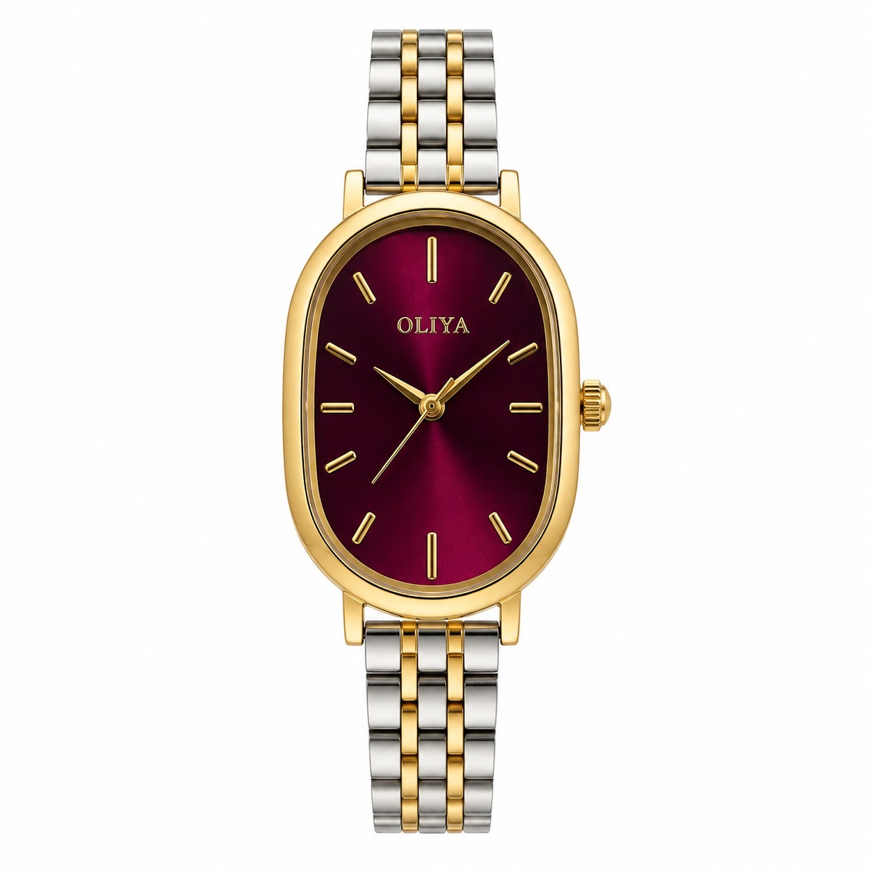 OLIYA-2034-Watch-For-Women-Red.jpeg OLIYA 2034 Watch For Women - Red - Image 1