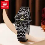 OLEVS 2858 Watch For Women-Black - Image 2