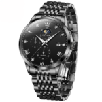Olevs 2925 Watch For Men - Full Black
