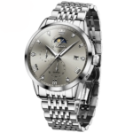 Olevs 2925 Watch For Men - Silver Gray