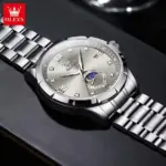 Olevs 2956 Watch For Men – Silver Gray - Image 5