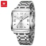 Olevs 2969 Watch For Men – Silver