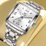 Olevs 2969 Watch For Men – Silver - Image 2