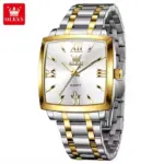 Olevs 2969 Watch For Men – Silver White