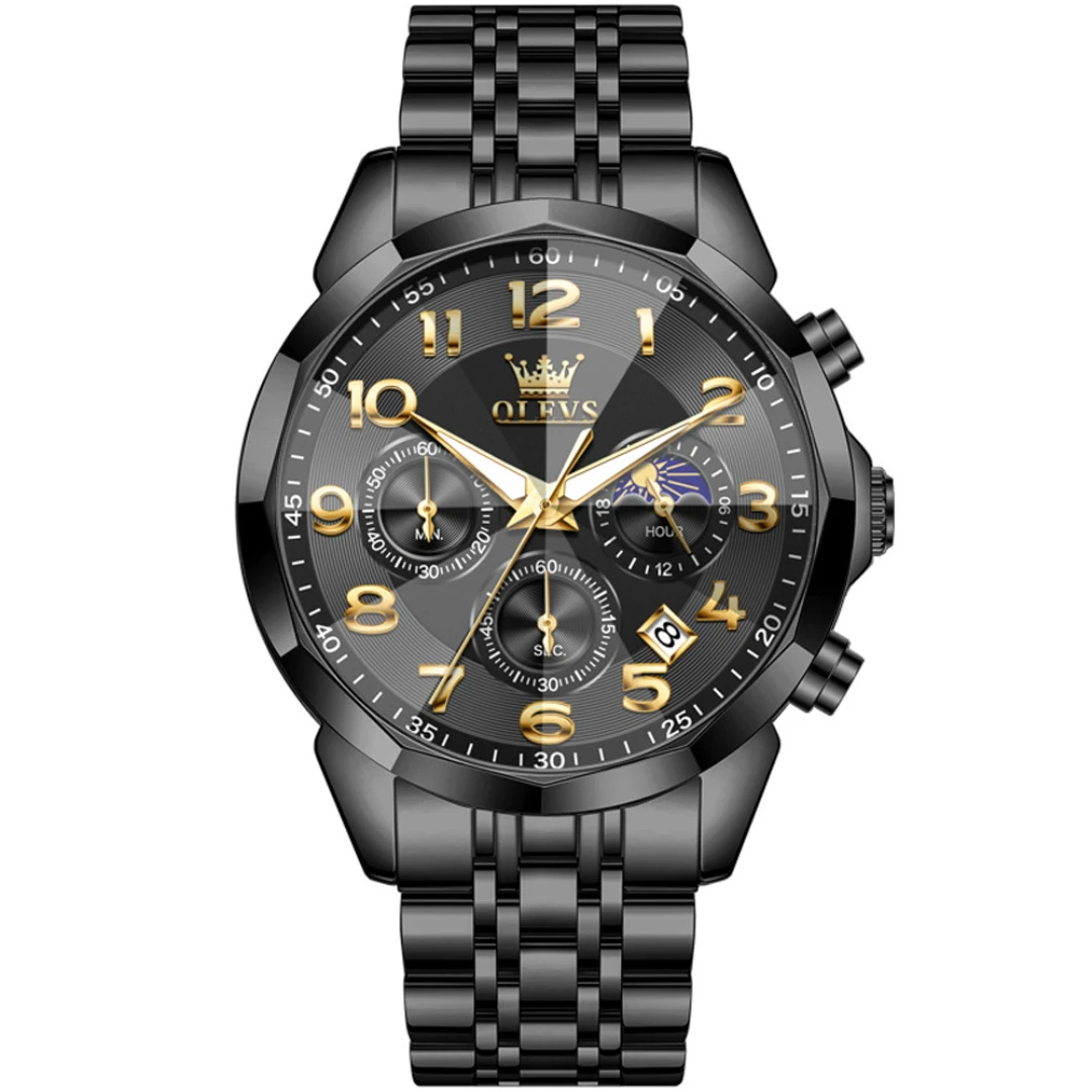 Olevs-3676-Watch-For-Men-Full-Black.webp Olevs 3676 Watch For Men - Full Black - Image 1