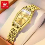 Olevs 3699 Watch For Women - Full Gold - Image 2