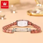 Olevs 5501 Ceramics Watch For Woman-Rose - Image 3