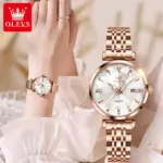 Olevs 5536 Watch For Woman - White - Image 3