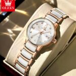 Olevs 7114 Watch For Women - Rose White