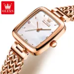 Olevs 9951 Watch For Woman - Rose White - Image 2