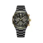 POEDAGAR 697 Men’s Chronograph Watch - Full Black