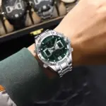 Poedagar 103 Watch For Men - Silver Green - Image 3