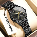 Poedagar 503 Watch For Women - Full Black - Image 2