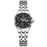 Poedagar 503 Watch For Women - Silver Black