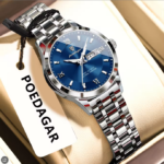 Poedagar 503 Watch For Women - Silver Blue - Image 2