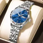 Poedagar 504 Watch For Women - Silver Blue - Image 2